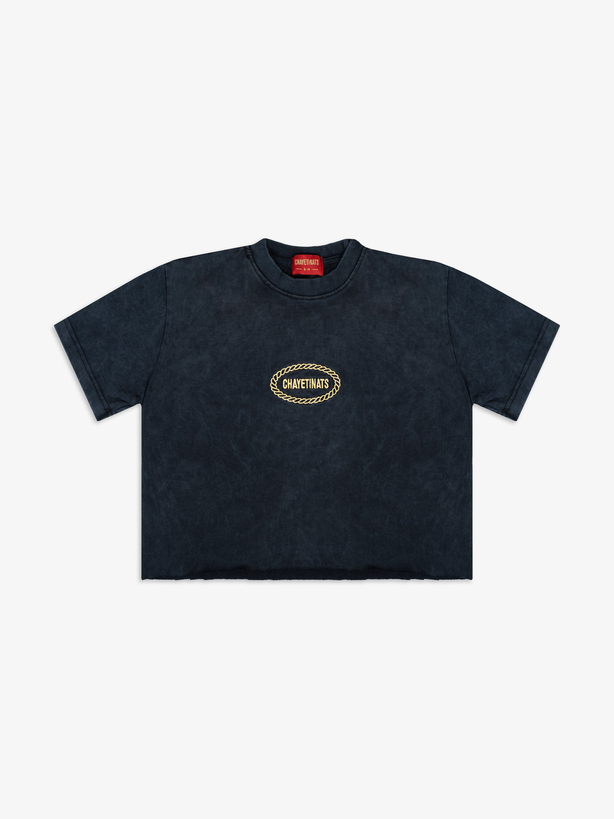 MIDNIGHT CROPPED TEE