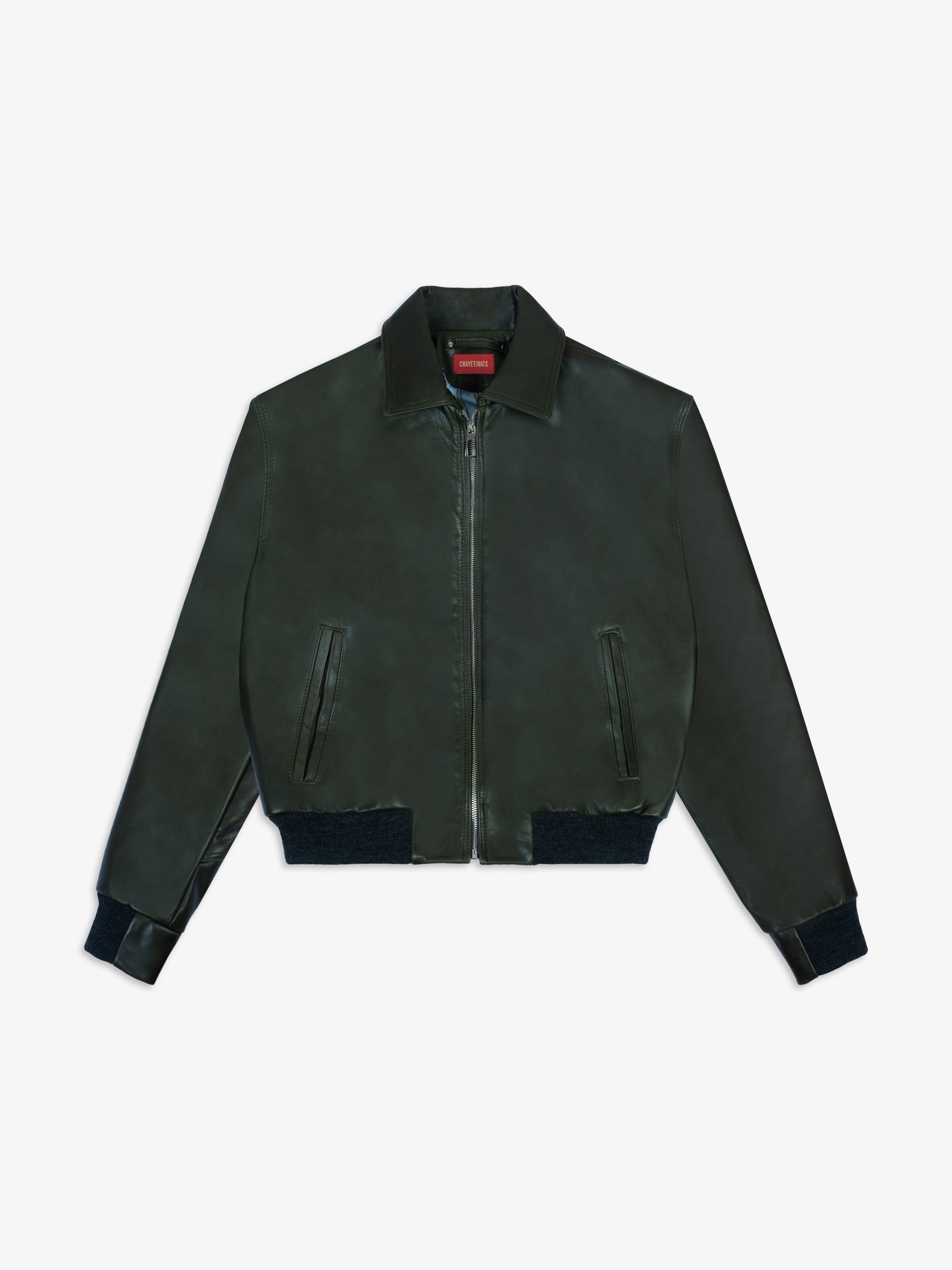 DOVE FLIGHT LEATHER JACKET