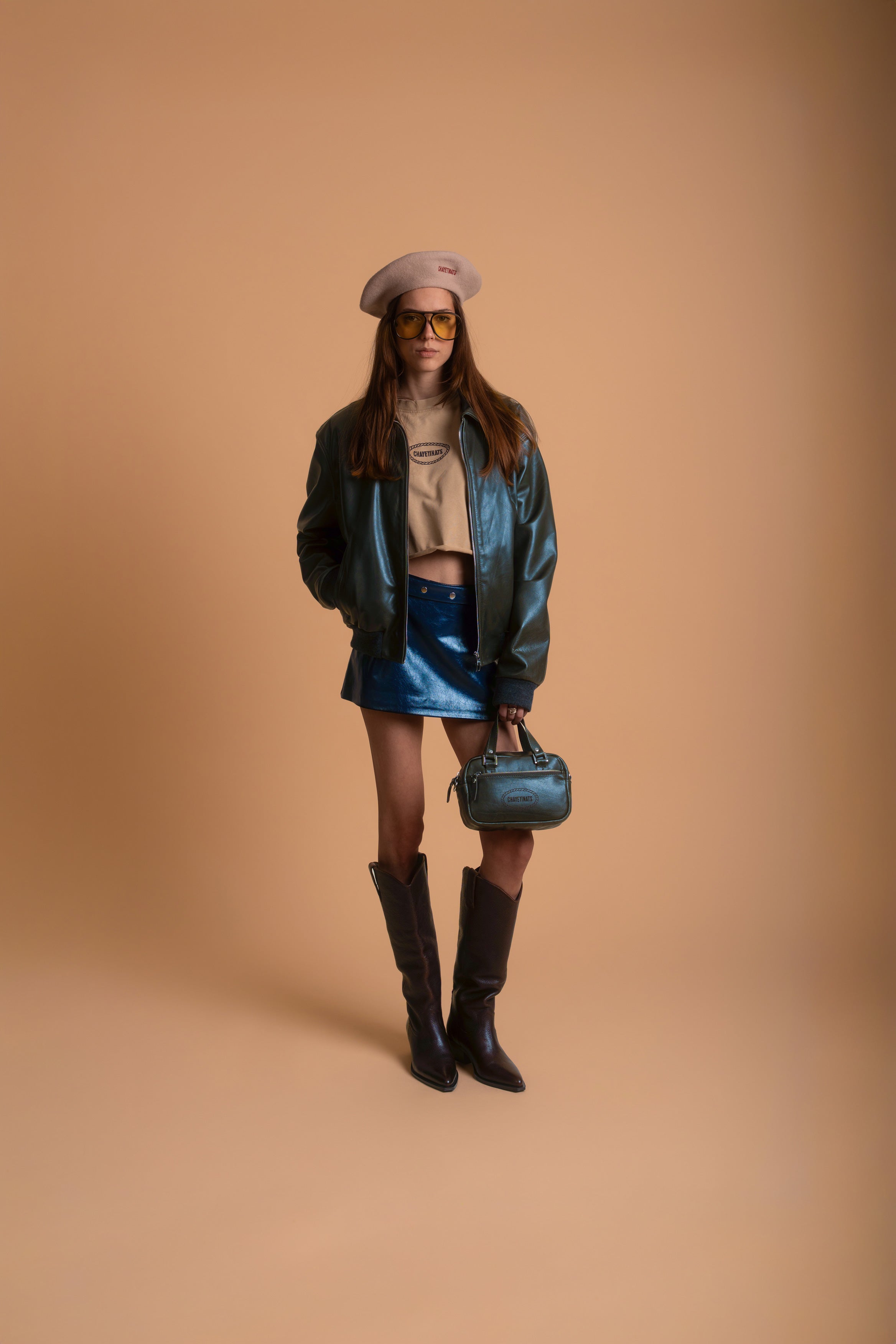 CLOVER LEATHER MINI BAG